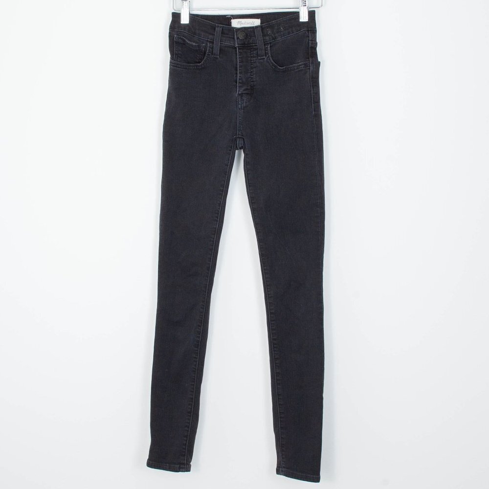 Madewell Black Roadtripper High‎ Rise Skinny Denim Jeans Womens Size 23